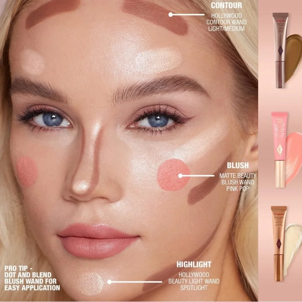 ‘PILLOW TALK PEACH POP’ MATTE BEAUTY BLUSH WAND